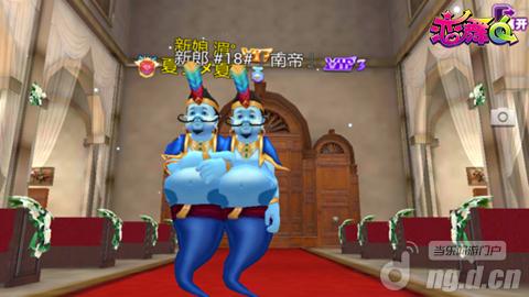 幽灵婚礼小鬼证婚《恋舞OL》玩家搞怪万圣婚