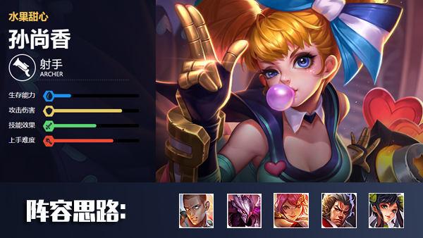 蔷薇杀手孙尚香超远射程急速猎杀